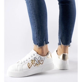 Bijele tenisice na Montclair platformi bijela 1