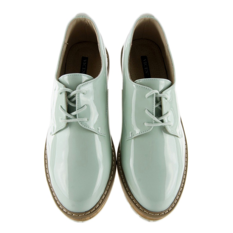 Loaferice s kožnom unutrašnjosti 7153 Plave plava 2