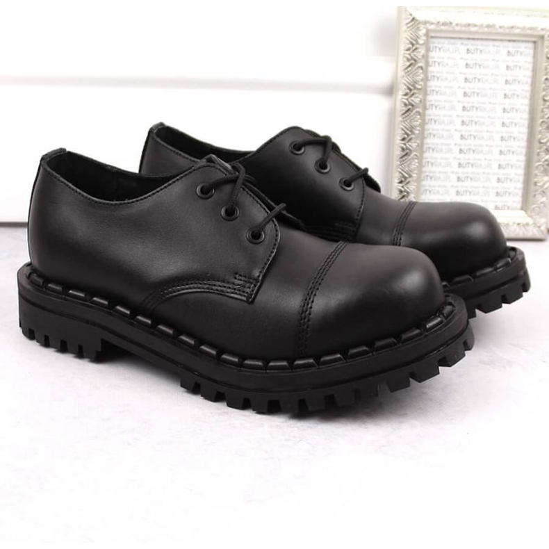 Gregor W GRE1206A kožne čizme, crne crna 1