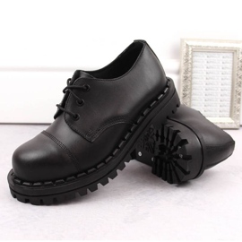 Kožne čizme Gregor M GRE1206B, crne crna 2