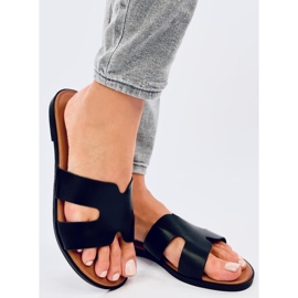 Seastar Palfre crne ženske japanke crna 1