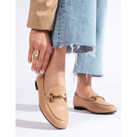 Mokasine Bež cipele smeđa 1