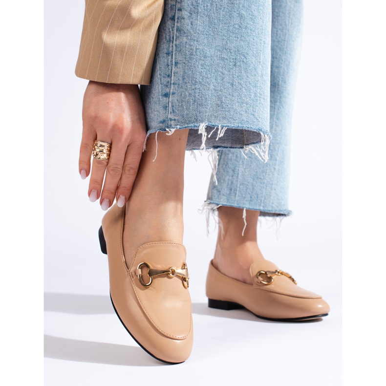 Mokasine Bež cipele smeđa 1