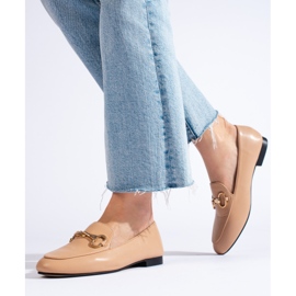 Mokasine Bež cipele smeđa 2