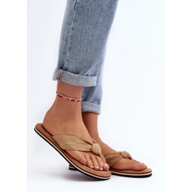 Ženske japanke Big Star LL274623 Bež 2