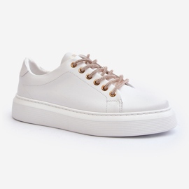 Kožna ženska sportska obuća CheBello 4362 Bijela 2