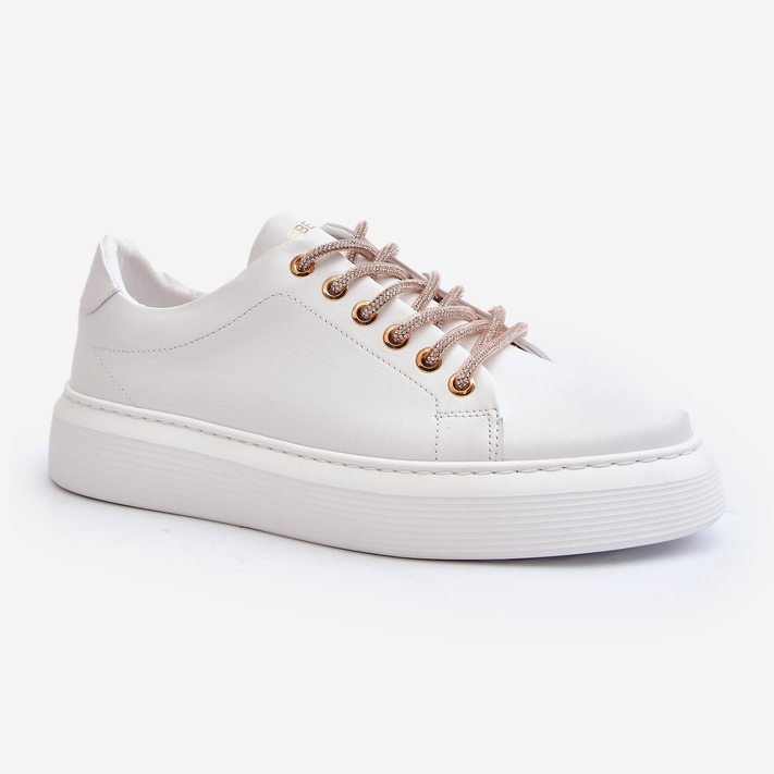 Kožna ženska sportska obuća CheBello 4362 Bijela 2