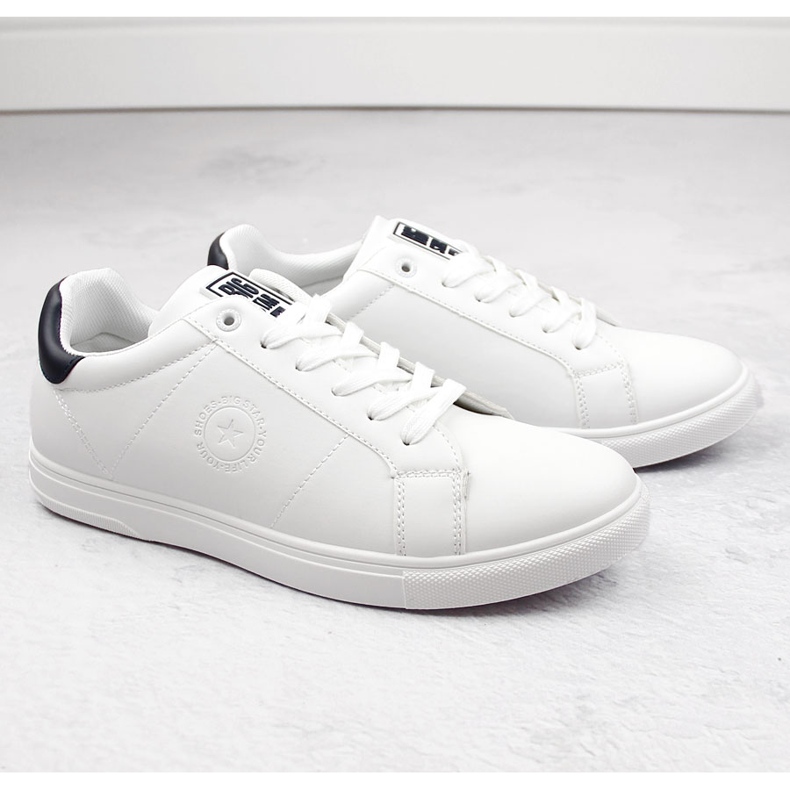 Bijele muške sportske cipele Big Star NN174282 bijela 1
