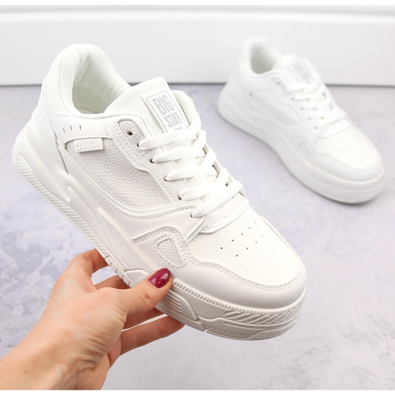 Bijele sportske cipele Big Star NN274667 bijela 2