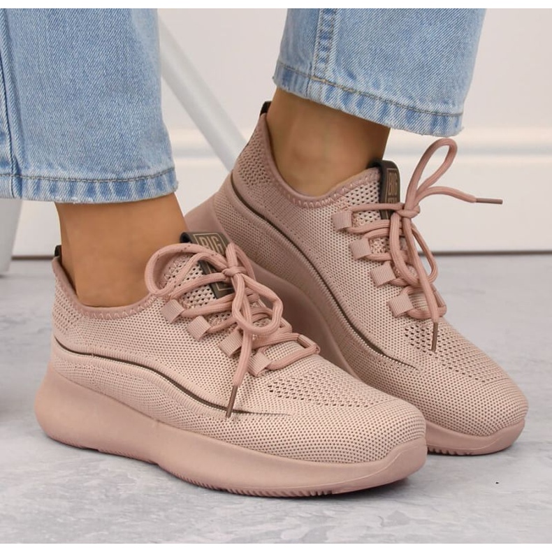 Big Star W INT1961C akt ažur sportske cipele ružičasta 2