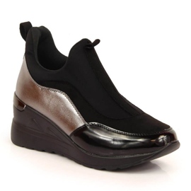 EVento W EVE360 cipele na klin crna 2