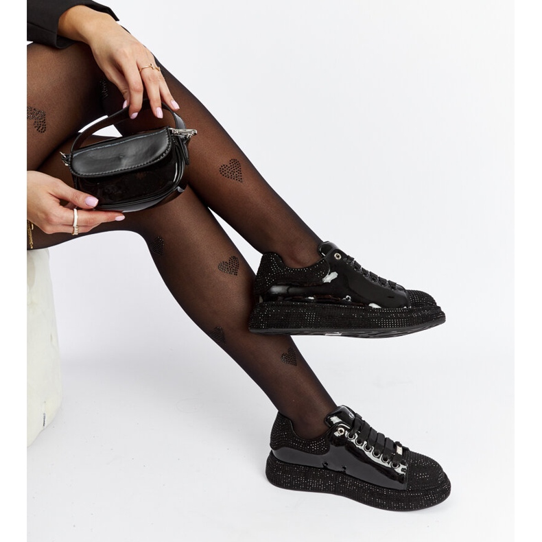 Goe NN2N4010 crne tenisice sa kamenčićima crna 1