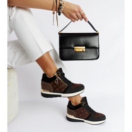 Crne Knoxville tenisice na wedge crna 1