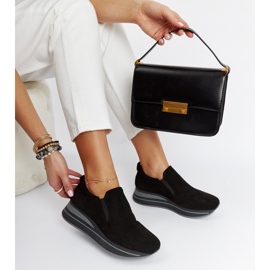 Crne Cliffside tenisice s platformom crno 1