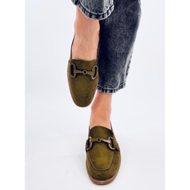 Isidora Green ženske mokasinke zelena 1