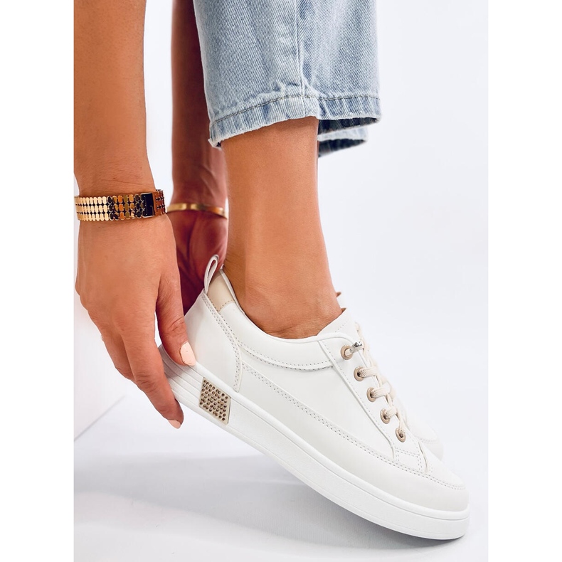 Stocks Bež ženske tenisice bijela 1