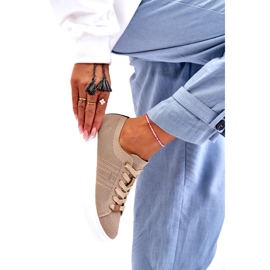 Ženske tenisice na vezanje Bež Etna 1