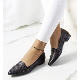 Crne Jarrett ažurne balerine crna 1