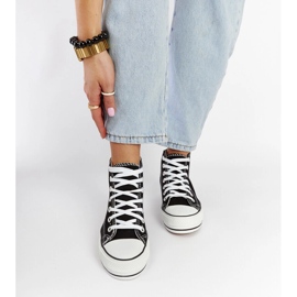 Puglia crne visoke tenisice crna 1