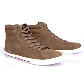 Style 738 Camel visoke tenisice smeđa 2