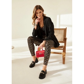 Crne Sherie mokasine na visoku petu crno 1