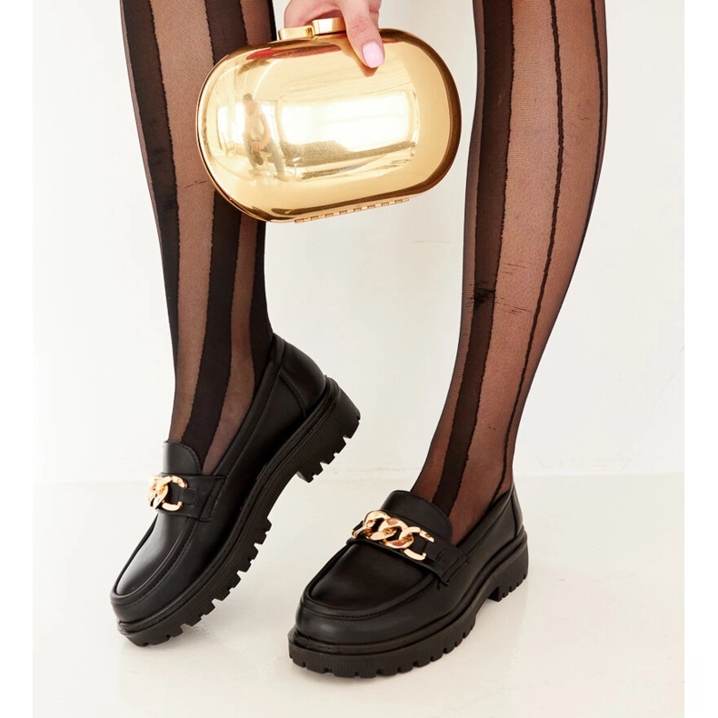 Crne mokasine na Elenor crno 1