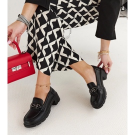 Crne Lyyli mokasine od eko kože crno 2