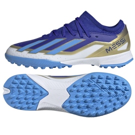 Adidas X Crazyfast League Messi Jr Tf ID0716 tenisice plava 1