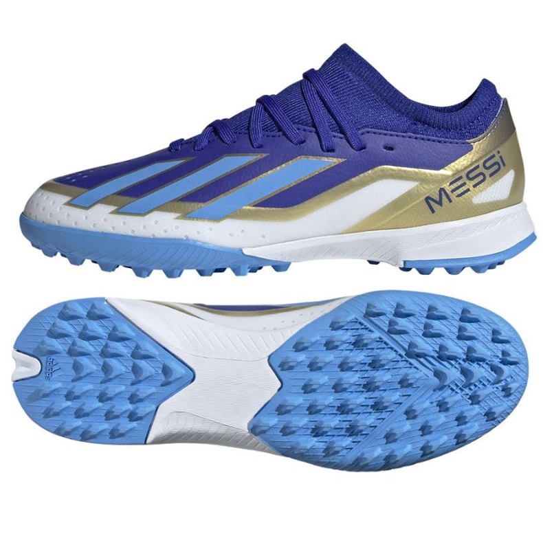 Adidas X Crazyfast League Messi Jr Tf ID0716 tenisice plava 1