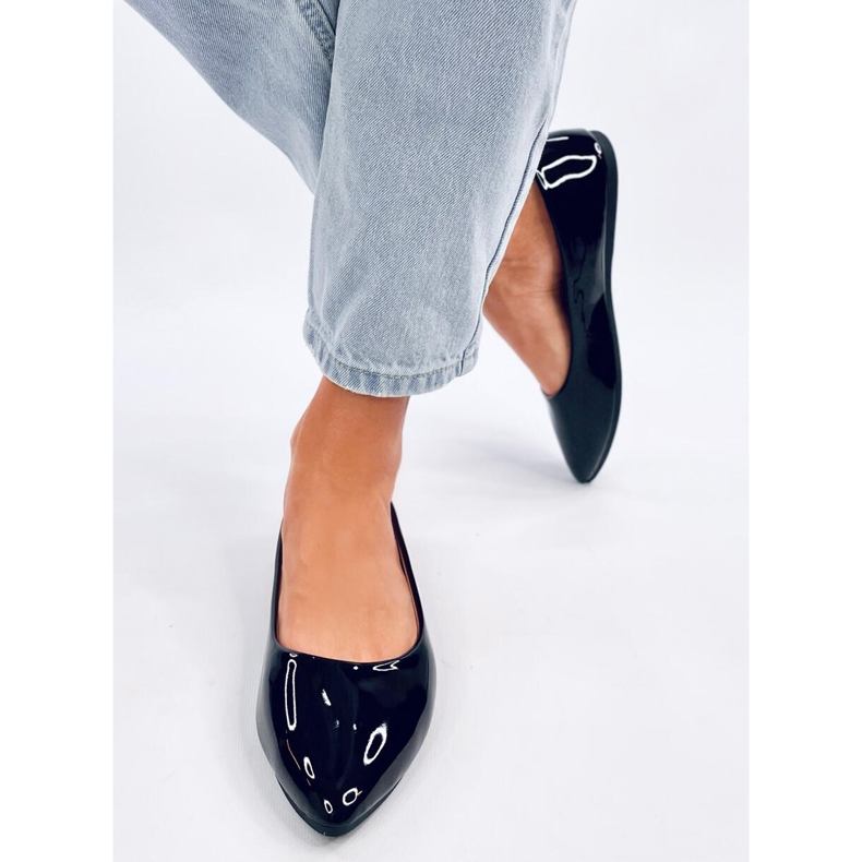 Xants Crne lakirane balerinke crno 1