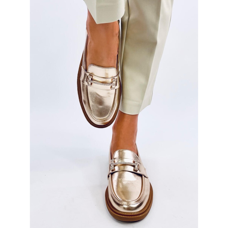 Ferdis Gold ženske mokasine zlatna 1