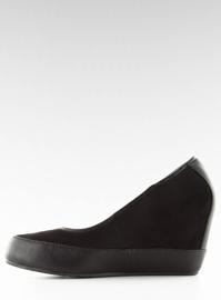 Pumpe na klin u sportskom stilu 6088 crna 2