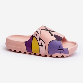 Gumene japanke s ružičastim uzorkom čudovišta ružičasta 1