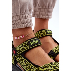 Ženske sandale Lee Cooper LCW-24-34-2609 Lime zelena 2
