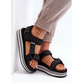 Ženske sandale s platformom Lee Cooper LCW-24-05-2753 crne crna 2