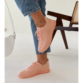 Ružičaste tenisice od tkanine Erminio ružičasta 2