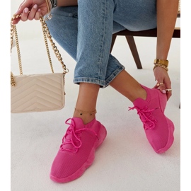 Tamno ružičaste sportske tenisice Roshni ružičasta 1