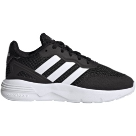 Adidas tenisice Nebzed Lifestyle Lace Running Jr HQ6144 crno 1
