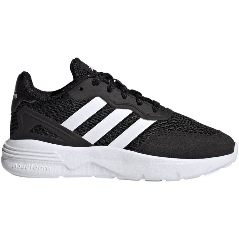 Adidas tenisice Nebzed Lifestyle Lace Running Jr HQ6144 crna 1