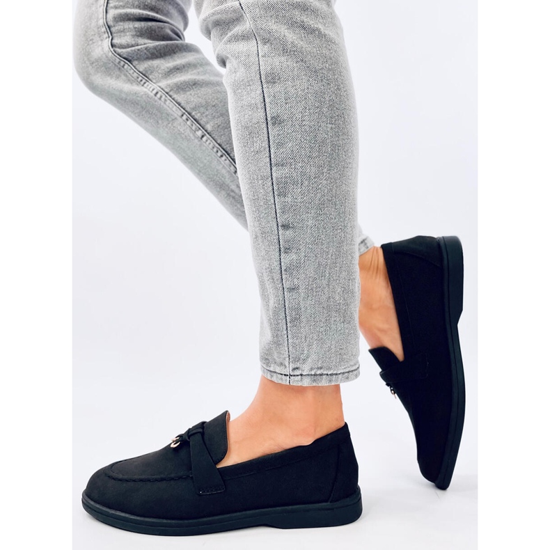 Antonisa Crne ženske mokasine crna 2