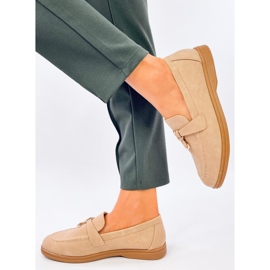 Antonisa Khaki ženske mokasine bež 1