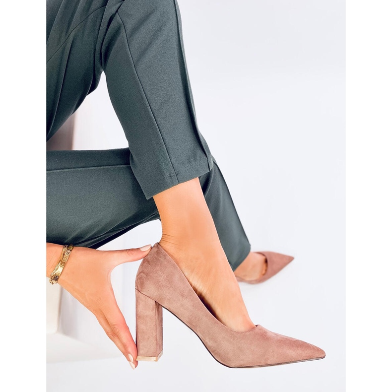 Verizon gole cipele na štiklu ružičasta 1