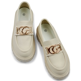 Bež natikače na platformu i bež ženske natikače 1