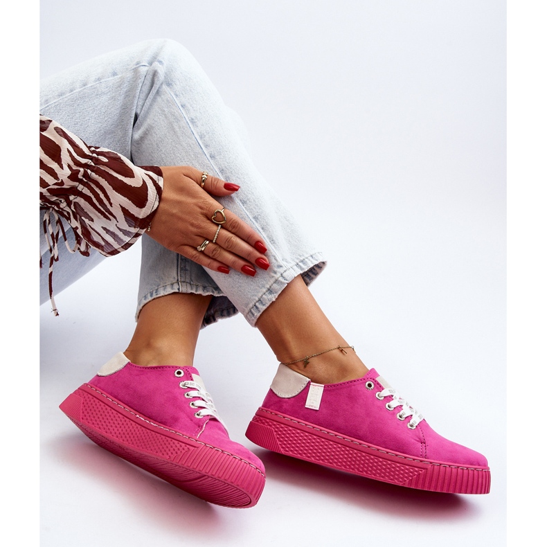 Ženske tenisice Memory Foam System Big Star NN276004 Fuchsia ružičasta 1