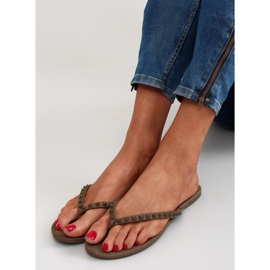 Japanke sa DD26 zelenim piramidalnim klinovima zelena 1