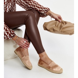 Bež espadrile sa sjajem na Caithlin platformi 1