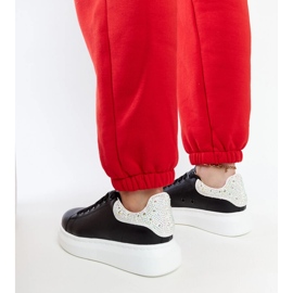 Crne tenisice na platformi GOE JJ2N4052 crna 1