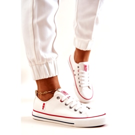 Kožne tenisice Big Star JJ274130 Bijele bijela 4