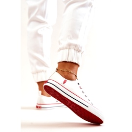 Kožne tenisice Big Star JJ274130 Bijele bijela 2