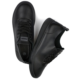 Crne ažur tenisice, ženske ažur tenisice crna 1